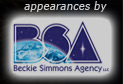 appearances by Beckie Simmons Agency